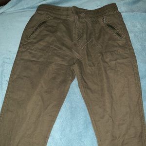 Navy green cargo pants